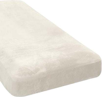 H.VERSAILTEX Velvet Stretch Individual Chaise Cover Sectional Couch Covers for L Shaped Sofa Both
