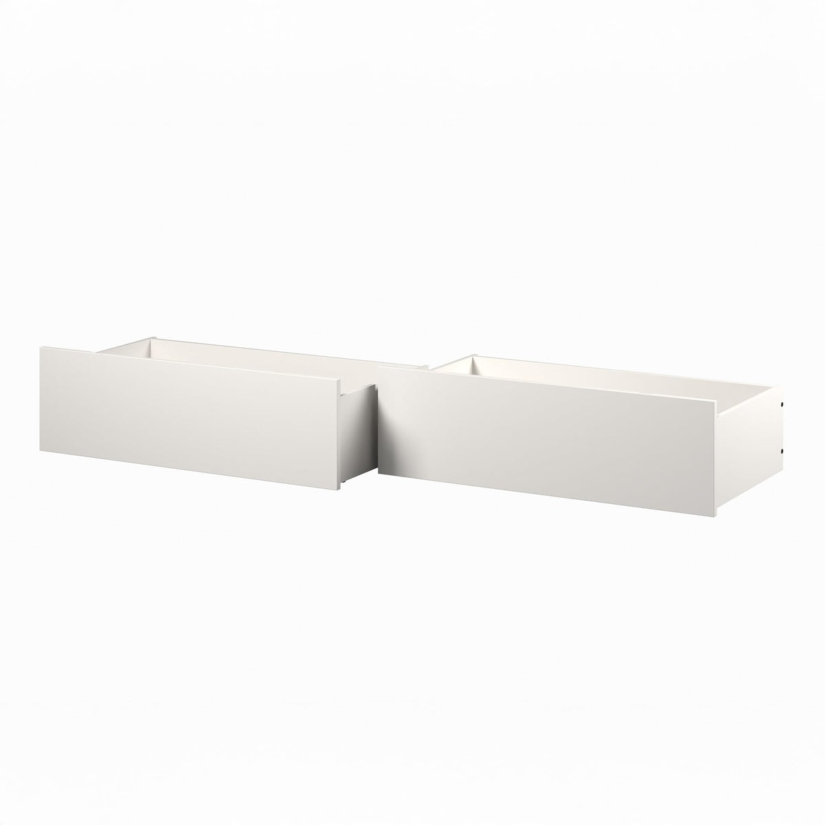 AFI Queen/King/Twin XL Under Bed Storage Drawers (Set of 2), White