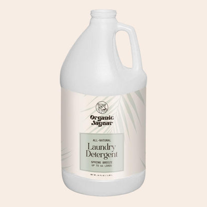 Laundry Detergent, Spring Breeze, Up to 64 Loads, 100% Natural Formula with Essential Oils, Gentle