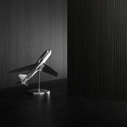 Mobili Fiver, Set of 2 Rachele Shelves, 23.62 in, Ashwood Black, Melamine-Finished, Wall Mounted