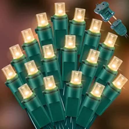 150 Count Warm White- String Lights - LED Christmas Lights, Mini led Lights for Indoor Outdoor Home