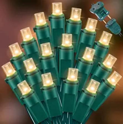 150 Count Warm White- String Lights - LED Christmas Lights, Mini led Lights for Indoor Outdoor Home