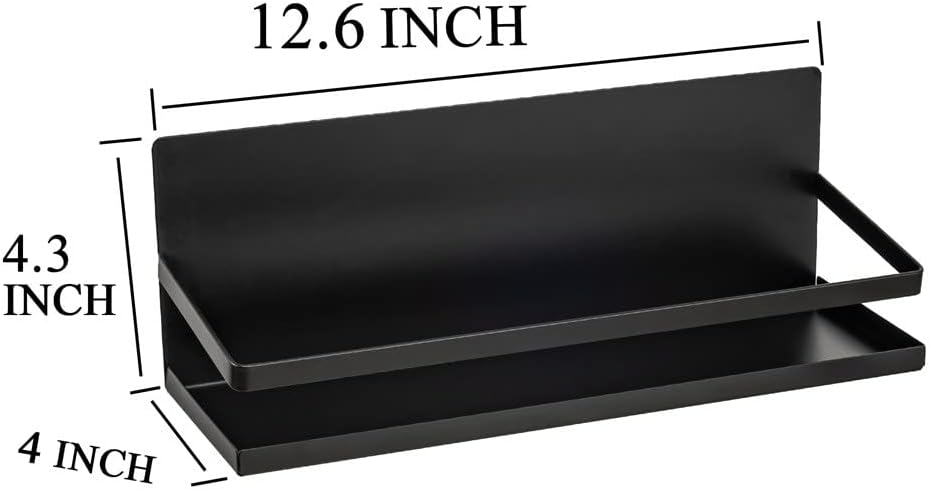 Magnetic Spice Rack Holder Paper Towel Holder with Hook for Refrigerator Fridge Organizer for
