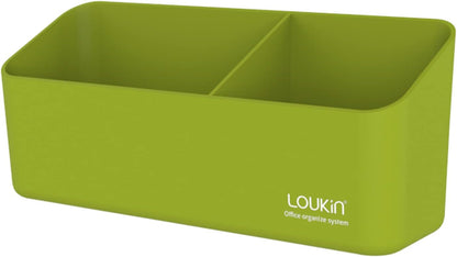 loukin Magnetic and Adhesive Marker Holder, Dry Erase Accessory Tray, Magnetic Storage Organizer