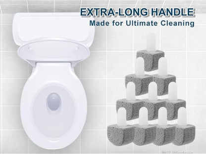10 Packs Pumice Stone for Toilet Cleaning,Pumice Toilet Bowl Cleaning for Cleaning