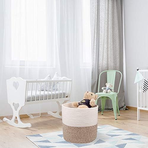 Planter Baskets for Indoor 11" Planters Cotton Rope Flower Plant Pots Cover,Woven Storage Baskets