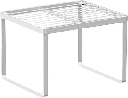 Kitchen Cabinet Storage Shelf Stackable Wire Spice Rack Organizer Heavy Duty Space Saver for
