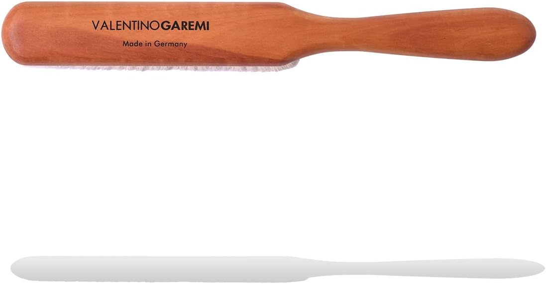 Valentino Garemi Ultra-Fine Fabric Textile Cleaning Brush | Dandruff, Dust, Pet Hair Remover for