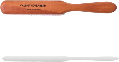 Valentino Garemi Ultra-Fine Fabric Textile Cleaning Brush | Dandruff, Dust, Pet Hair Remover for