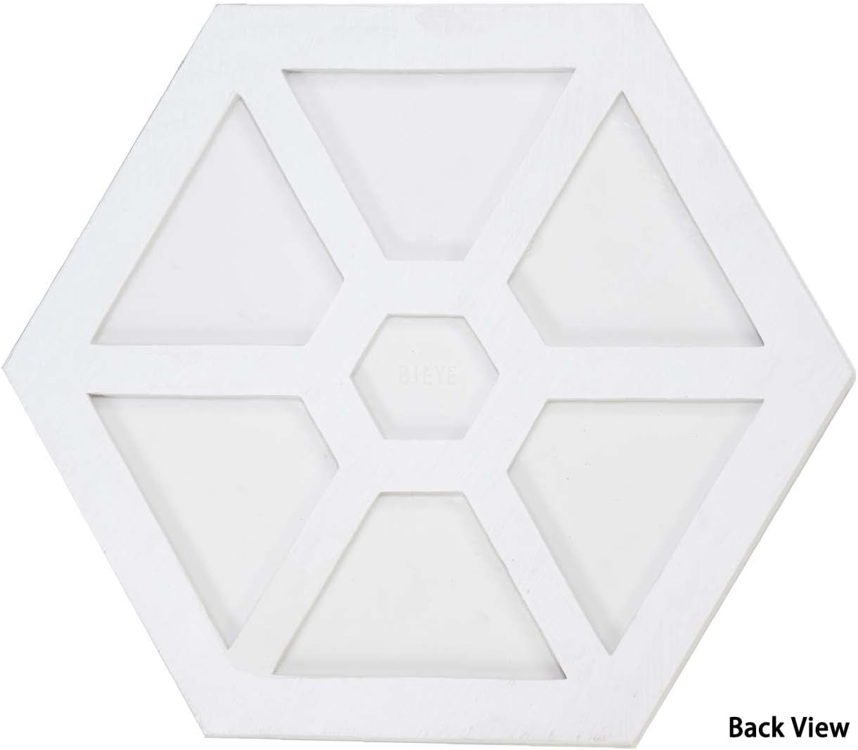 Bieye MSS003 Tiffany Style Stained Glass Mosaic Decorative Stepping Stone for Garden Decor (13"