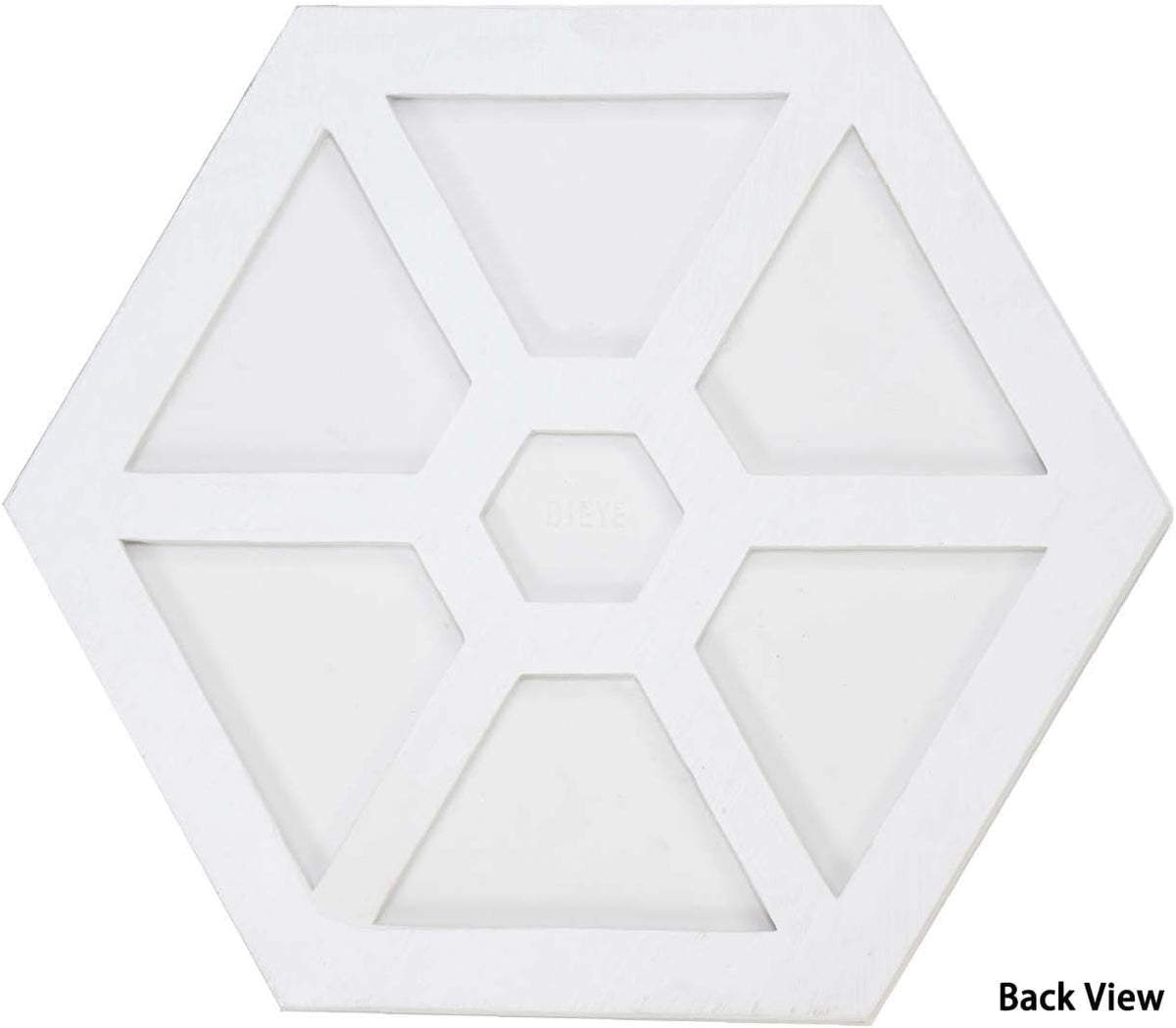 Bieye MSS003 Tiffany Style Stained Glass Mosaic Decorative Stepping Stone for Garden Decor (13"