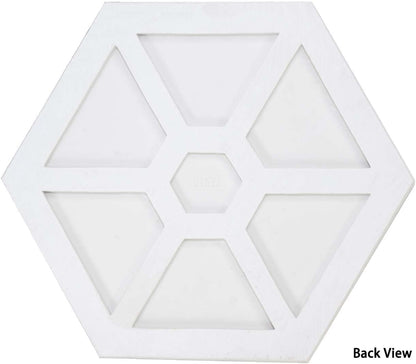 Bieye MSS003 Tiffany Style Stained Glass Mosaic Decorative Stepping Stone for Garden Decor (13"