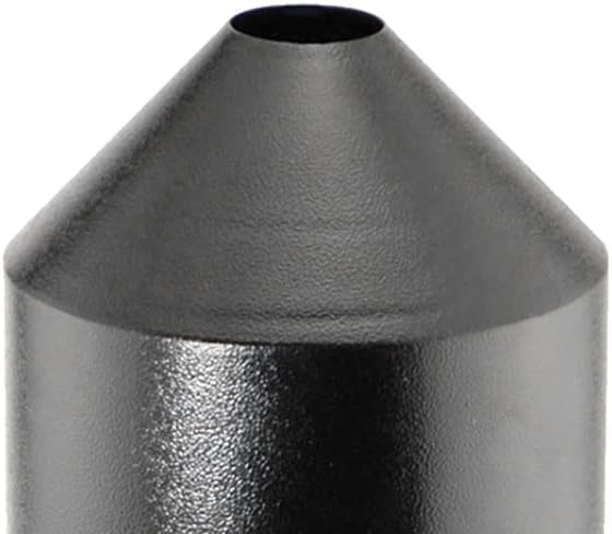 Set of 2 Audubon Torpedo Squirrel Baffles - Black Steel, 6" Diameter Each, Protect Bird Feeders on