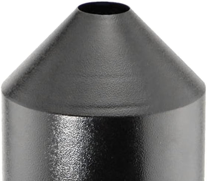 Set of 2 Audubon Torpedo Squirrel Baffles - Black Steel, 6" Diameter Each, Protect Bird Feeders on