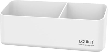 loukin Magnetic and Adhesive Marker Holder, Dry Erase Accessory Tray, Magnetic Storage Organizer