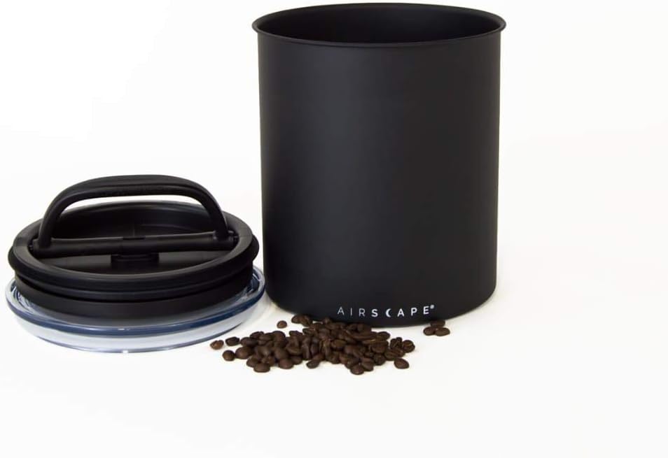 AirScape Planetary Design Stainless Steel Coffee Canister | Food Storage Container | US Patented