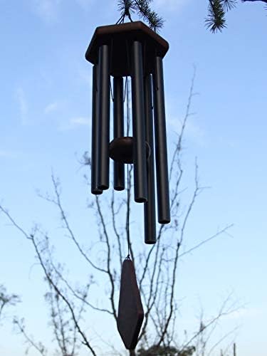 Wind Chimes Outdoor,36 Inch Memorial Wind Chimes Outdoor Large Deep Tone with 6 Heavy Metal Tubes