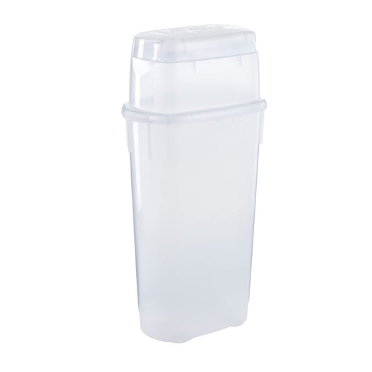 Rubbermaid Wrap N' Craft Plastic Wrapping Paper Organizer Storage Container with Top Ornament
