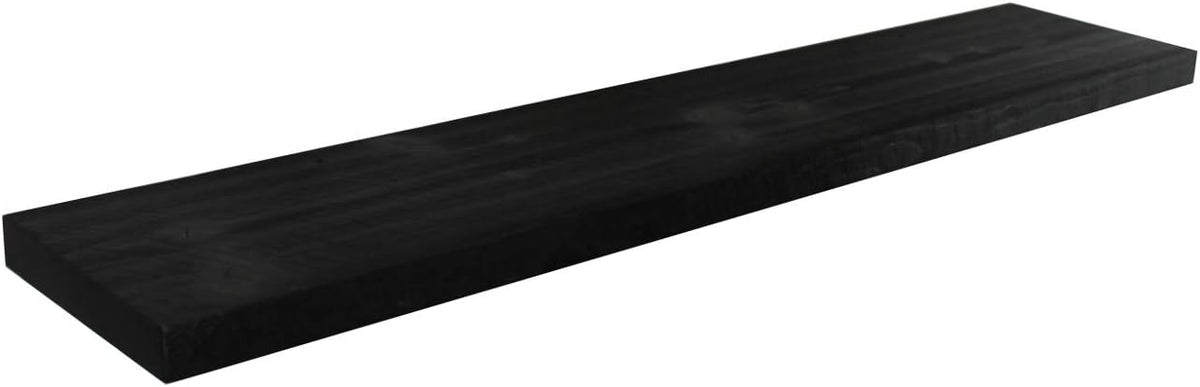 Joel's Antiques - 48 Inch Wooden Floating Shelves for Wall - 48x12x2 in - Made of Natural Wood