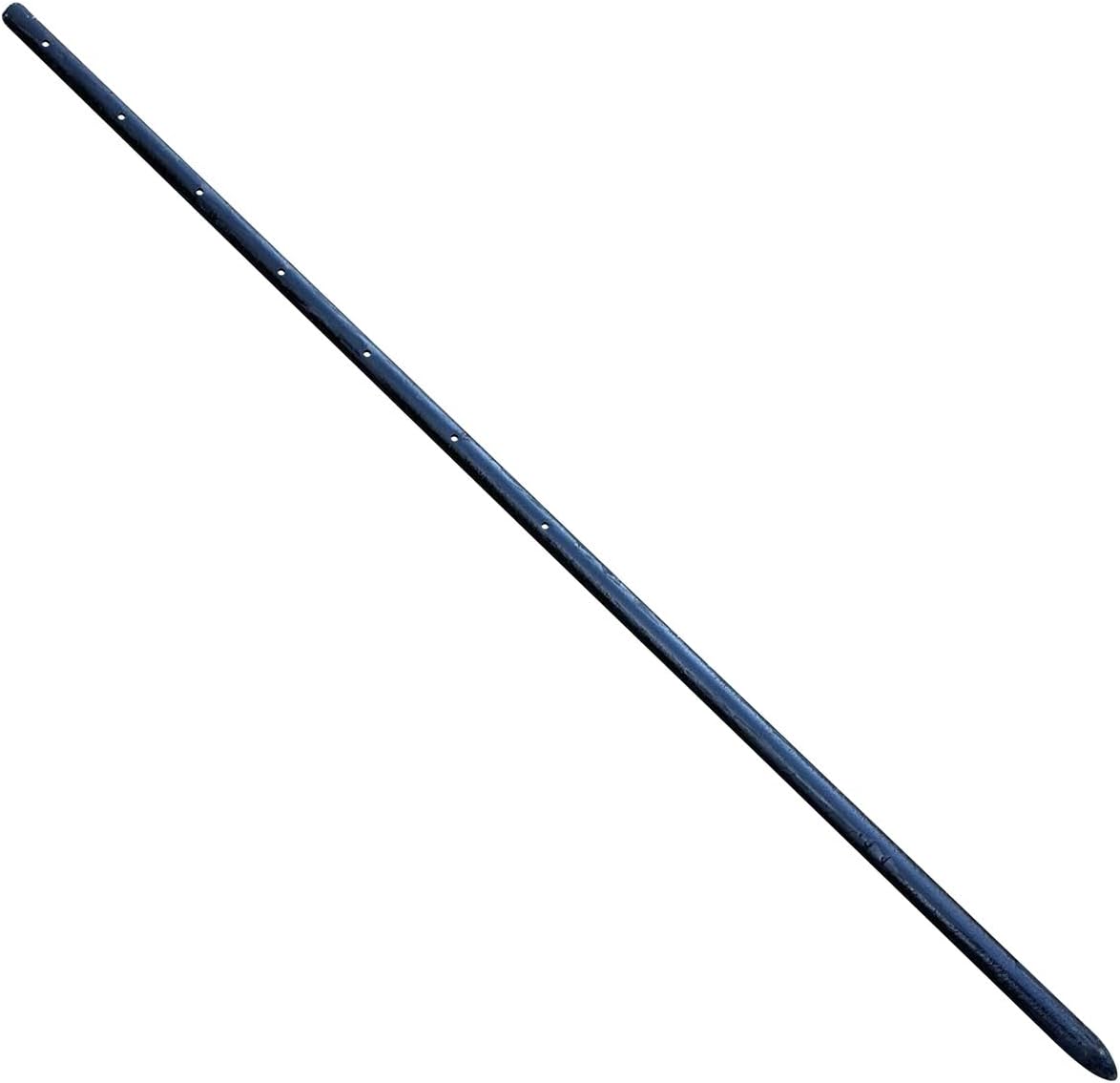Sandbaggy Round Steel Concrete Form Stakes with Nail Holes - Rust Resistant Coating - Removable