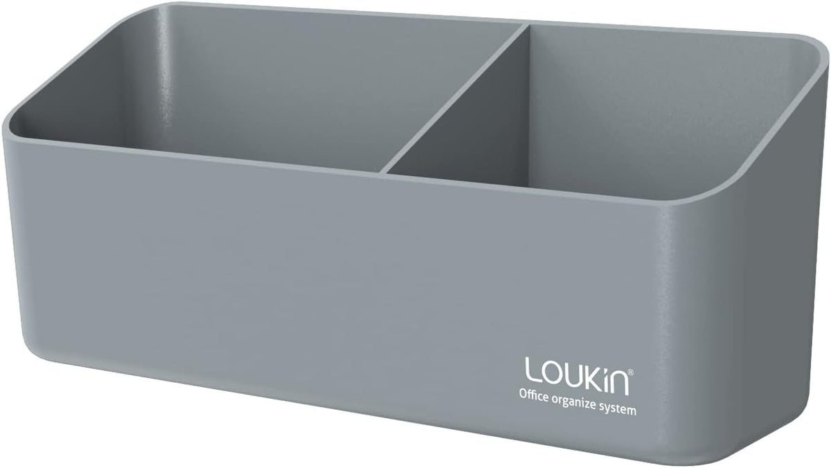 loukin Magnetic and Adhesive Marker Holder, Dry Erase Accessory Tray, Magnetic Storage Organizer