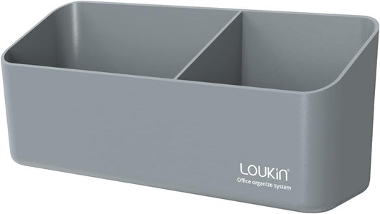 loukin Magnetic and Adhesive Marker Holder, Dry Erase Accessory Tray, Magnetic Storage Organizer