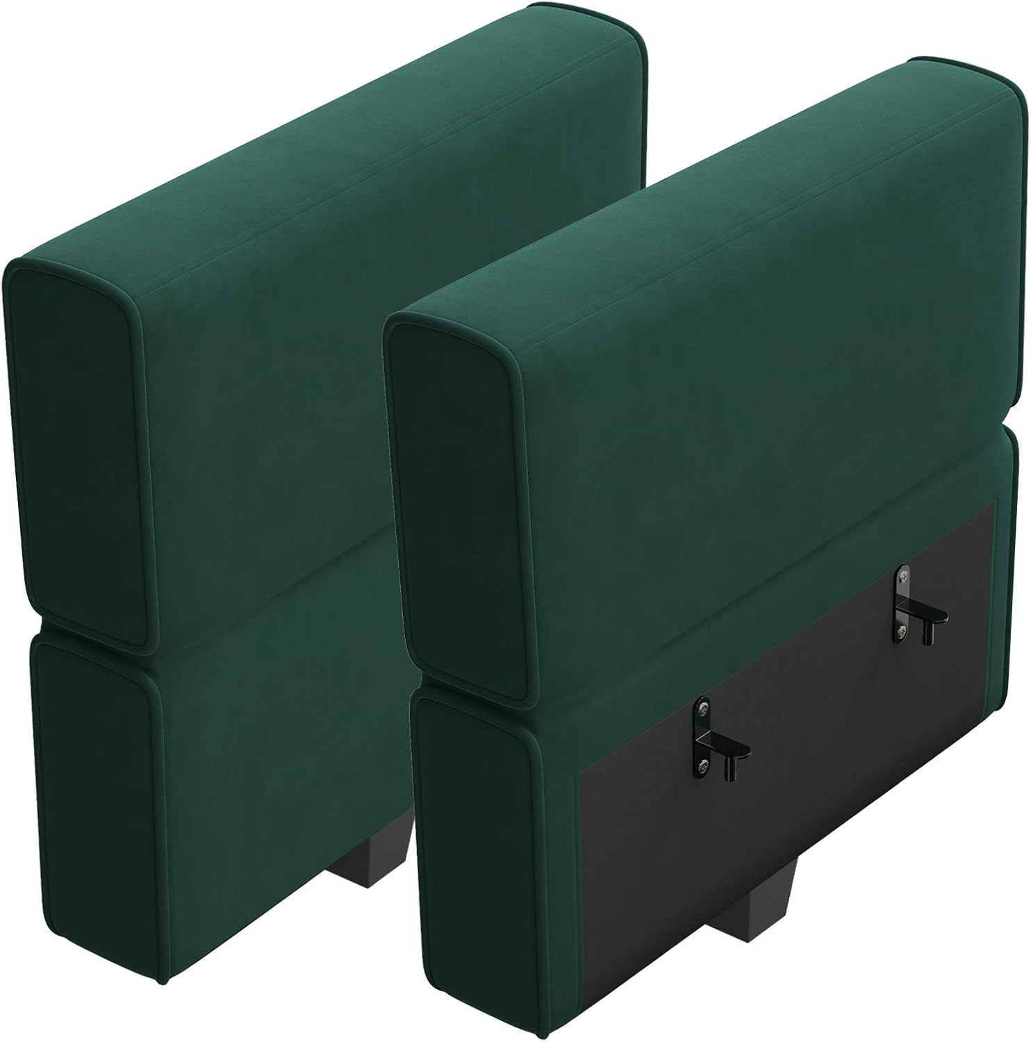 Belffin Modular Sofa Armrest Backrest Module for Modular Sectional Sofa Couch Side Armrest