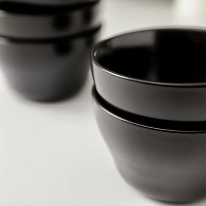 Selamica Ceramic Small Bowls Dessert Bowls 8oz Bouillon Cups for Dessert Soup Dipping Sauce Coffee