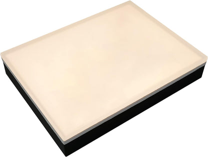 LUMENGY Paver Light 9×12 Inch (8.85 inch X 11.81 inch), Warm White Glare-Free Illumination for