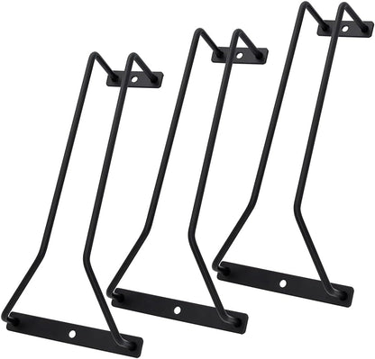 8.8-Inch Wine Glass Rack - Under Cabinet Stemware Wine Glass Holder Glasses Storage Hanger Metal