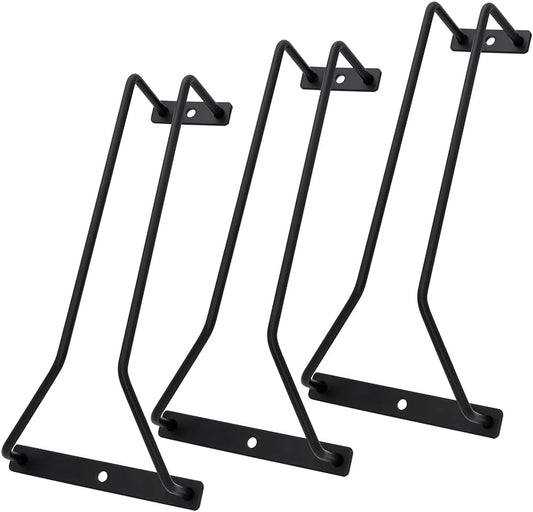 8.8-Inch Wine Glass Rack - Under Cabinet Stemware Wine Glass Holder Glasses Storage Hanger Metal