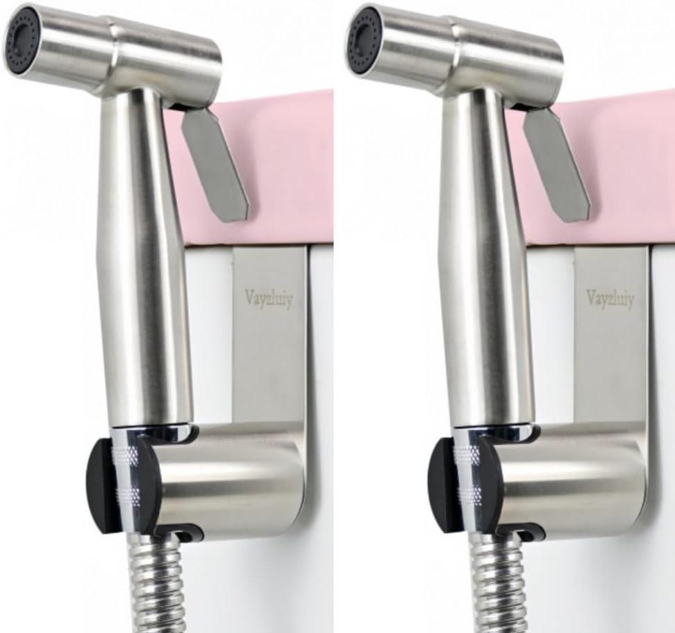 Handheld Bidet Sprayer for Toilet 2 PCS - Bidets for Existing Toilets Adjustable Water Pressure