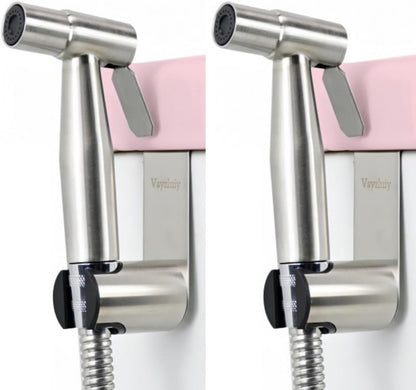 Handheld Bidet Sprayer for Toilet 2 PCS - Bidets for Existing Toilets Adjustable Water Pressure