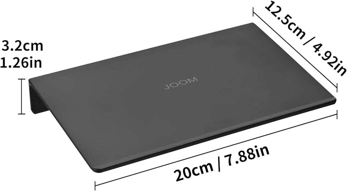 JOOM Metal Wall Floating Shelf - Metal Wall Shelf, Floating Shelf, Bathroom Shelf, Display Shelves
