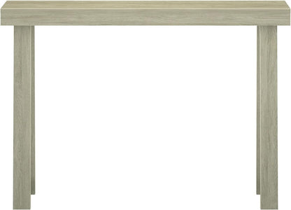 Plank+Beam Solid Wood Console Table, 46.25 Inch, Sofa Table, Narrow Entryway Table for Hallway