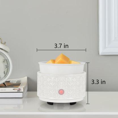kobodon Ceramic Wax Melt Warmer - 3-in-1Electric Wax Warmer-Fragrance Candle Burner for Scented Wax