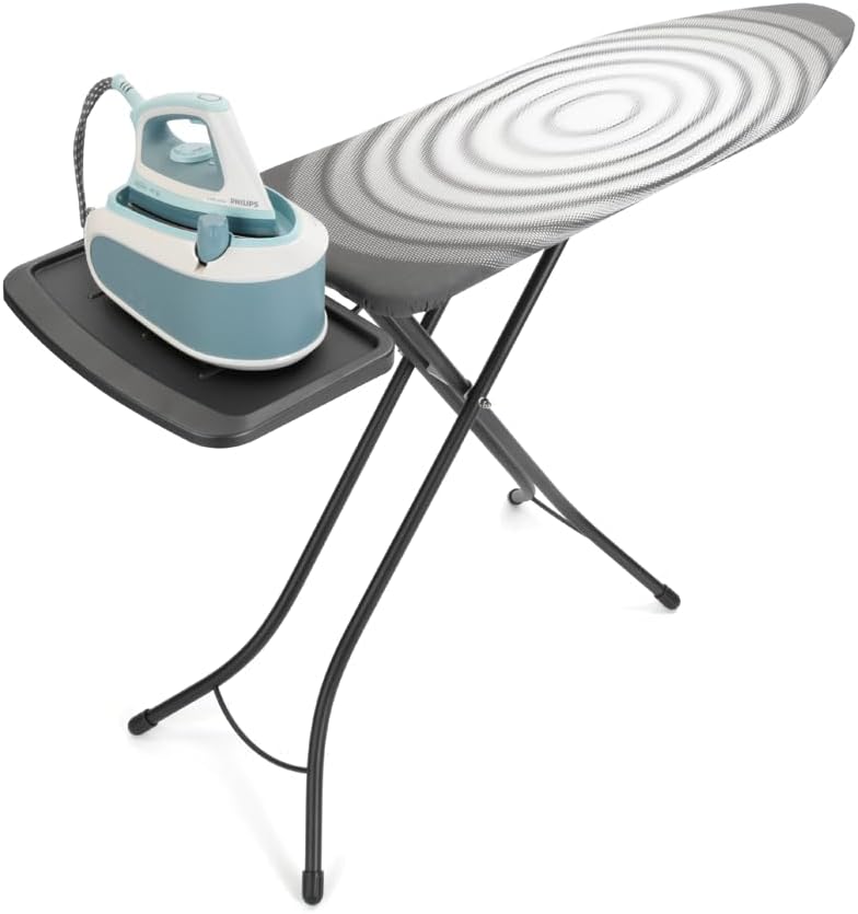Brabantia - Ironing Board C - Extra Large Steam Unit Holder - Adjustable in Height - Non-Slip
