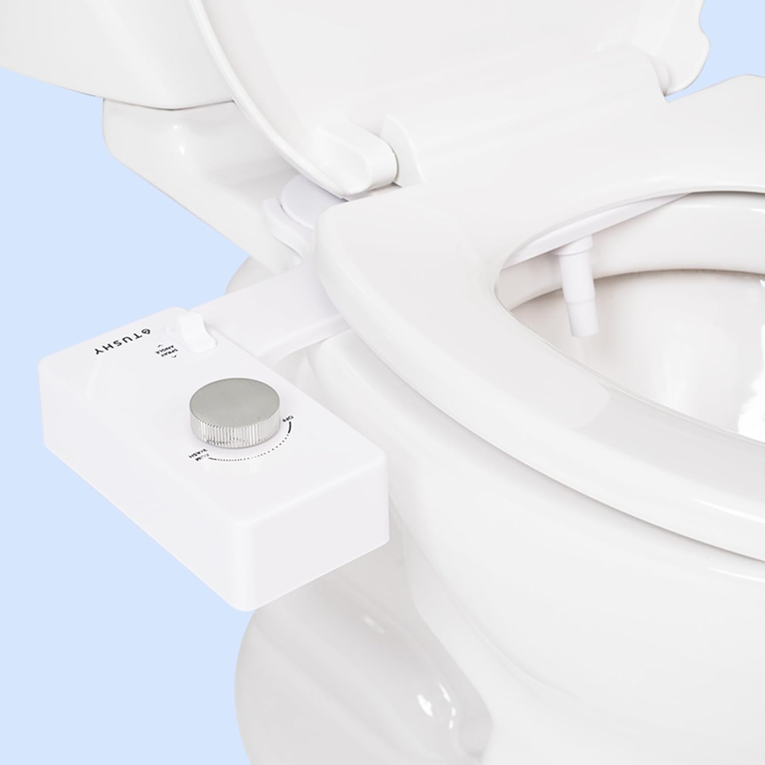TUSHY Classic 3.0 Bidet Toilet Seat Attachment - A Non-Electric Self Cleaning Water Sprayer with