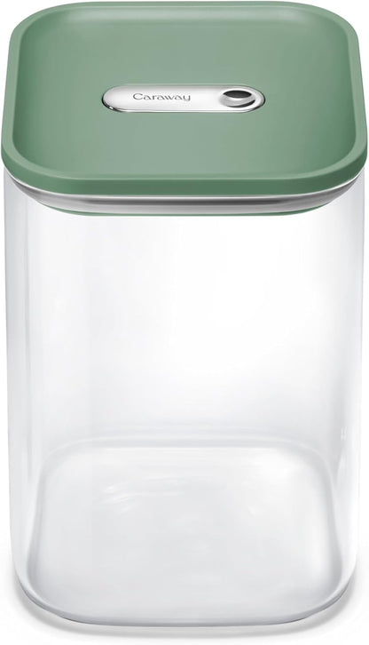 Caraway 4qt Glass Airtight Food Storage Container with Lid – Non-Toxic, BPA-Free Kitchen Storage