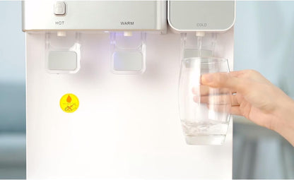 Hot and Cold Water Dispenser with Ice Maker for 5 Gallon Bottle Water Cooler Dispenser Built-in Ice