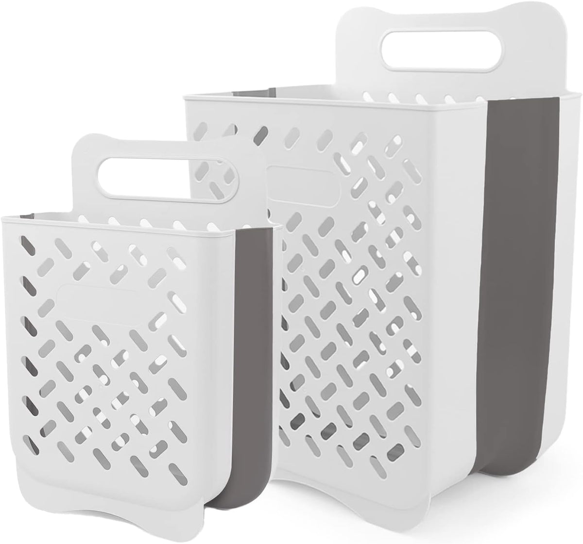 Laundry Basket Hamper,Hanging Wall Collapsible Laundry with Handle,Space-Saving Foldable Storage