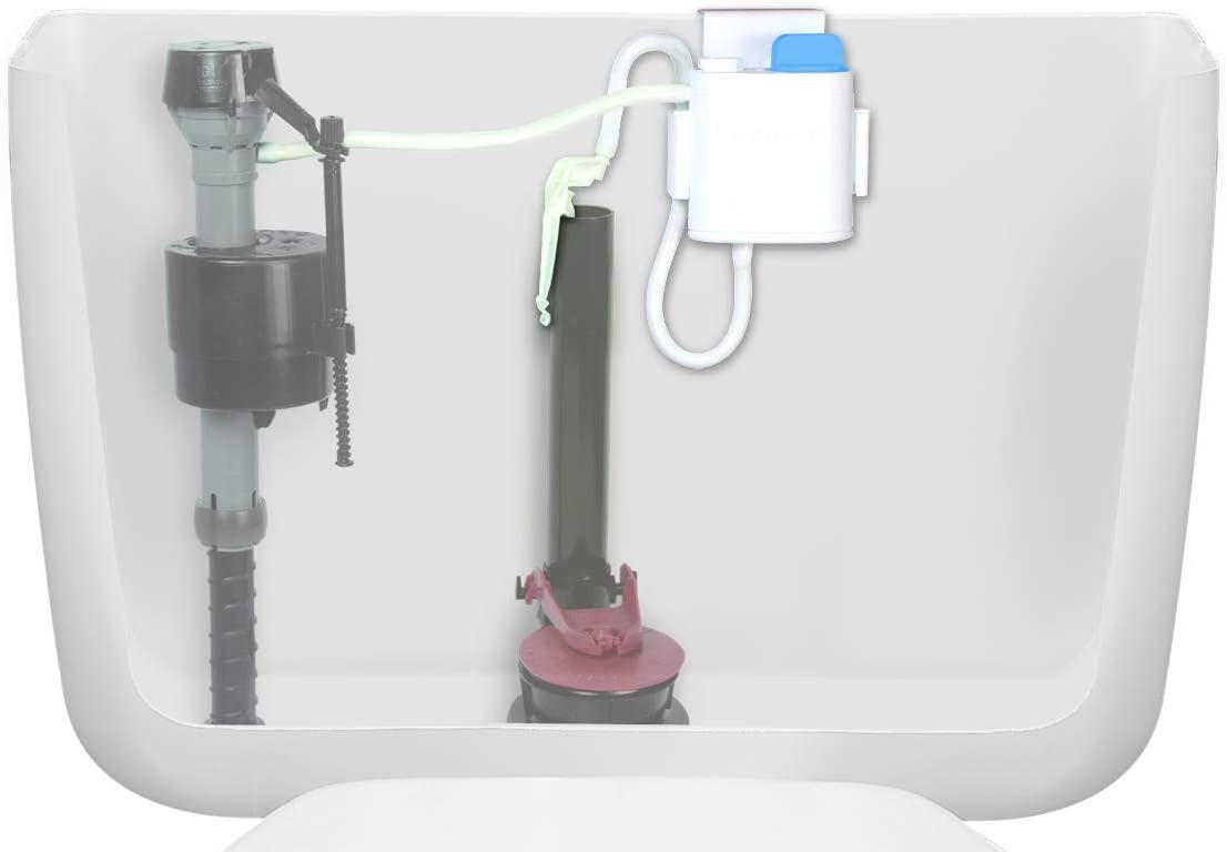 Fluidmaster 8102P8 Flush 'n Sparkle Automatic Toilet Bowl Cleaning System Refills, Blue 2-Pack