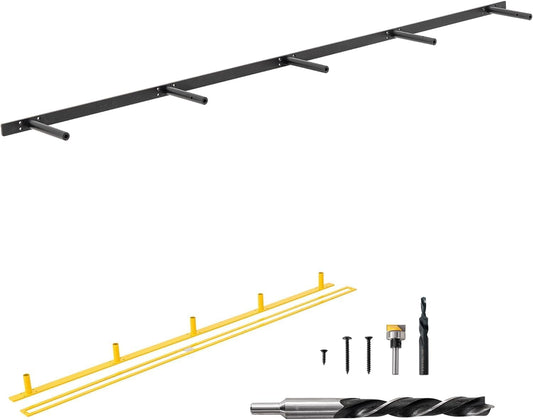 69'' Heavy-Duty Floating Shelf Bracket, Hidden Shelf Bracket for Fireplace and Shelves, if