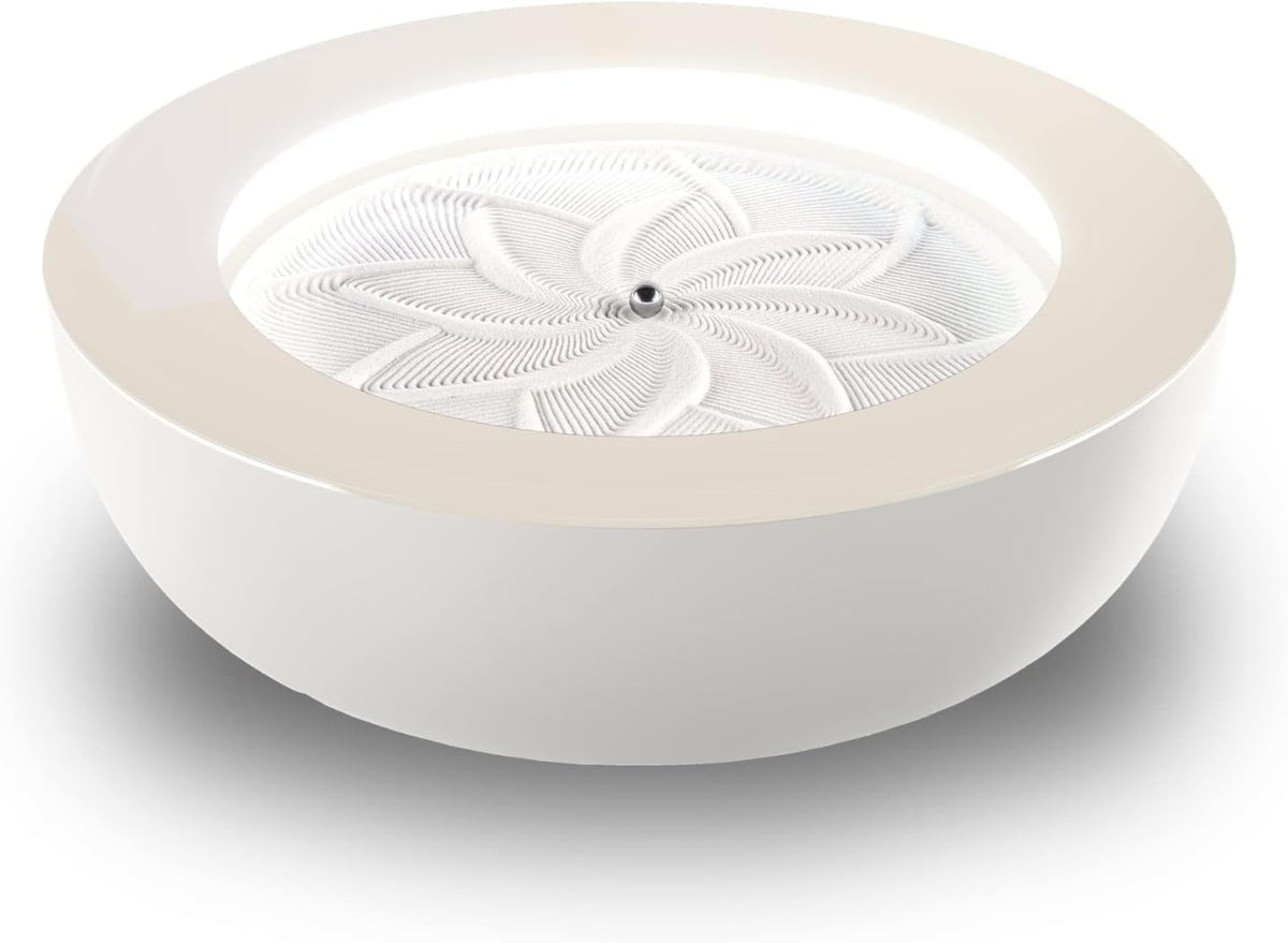 Homedics Drift Sandscape, Perpetual Motion Machine, Zen Garden, Meditation Accessories, Decorative