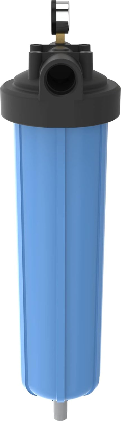 Pentair Pentek 150337 PBH Big Blue Bag Filter Housing, 1 1/2" NPT #20 Bag Vessel Assembly with