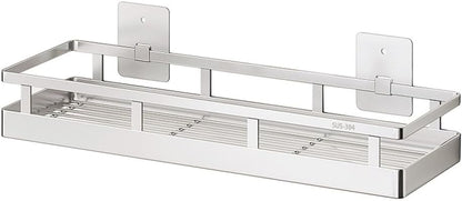 19.69Inch Spice Rack Organizer, SUS304 Stainless Steel Wall Mount Spice Rack Storage Basket