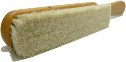 Valentino Garemi Ultra-Soft Goat Hair Cleaning Brush | for Elegant Delicate Flat Fabrics Suits
