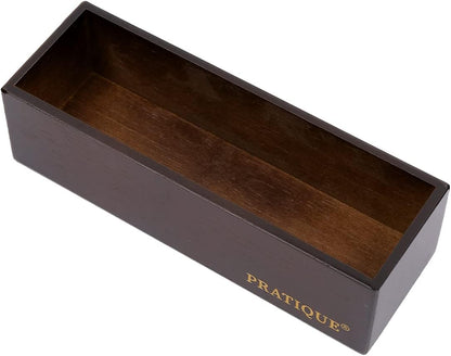 Bamboo Drawer Organizer - Kitchen Utensil Organizer Silverware Tray Cutlery Holder，Office Desk