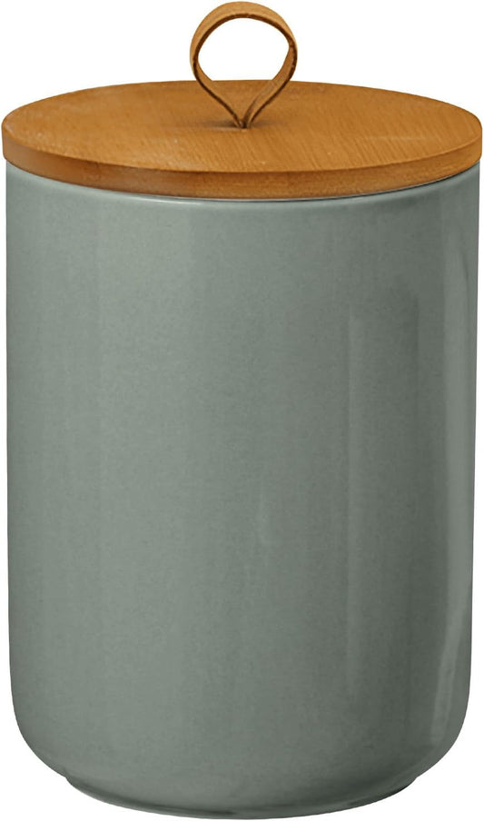 Large Ceramic Storage Jars, Modern Elegant Highly Polished Airtight Gorgeous Storage Canisters with