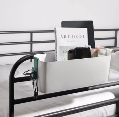 Bedside Storage Organizer Caddy Hanging Organizer Bunk Bed Shelf Holder Pocket for College Dorm